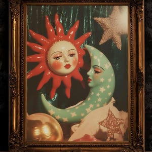 Jondo P-291 Sun And Crescent Moon