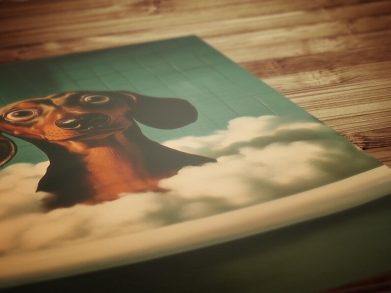 dopamine decor, bathroom decor, trendy wall art, dachshund gift, dog lover gift, whimsical bathroom, dachshund poster, small poster, sausage dog, dog grooming, dog groomer gifts, veterinarian gift, weiner dog