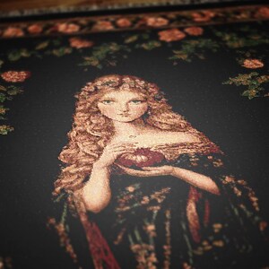 witchcore room decor, ancient goddess gift, greek deity decor, altar cloth, goddess art, greek mythology, ancient greek, medieval tapestry, gothic tapestry, large wall tapestry, gothic wedding, whimsigoth decor, throw blanket couch