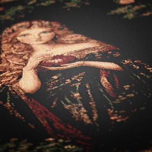 witchcore room decor, ancient goddess gift, greek deity decor, altar cloth, goddess art, greek mythology, ancient greek, medieval tapestry, gothic tapestry, large wall tapestry, gothic wedding, whimsigoth decor, throw blanket couch