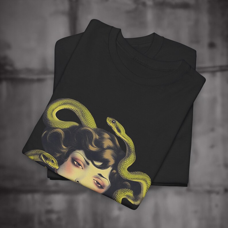 dark cottagecore, goblincore shirt, medusa tshirt, medusa shirt, medieval shirt, goth aesthetic, medusa tee, grunge clothing, greek goddess tee, ancient goddess gift, greek mythology, ancient greek, harajuku shirt