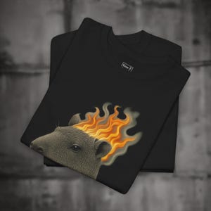 unhinged tshirt, weirdcore, capybara shirt, weird shirt, shirts that go hard, everything is fine, silly shirt, top selling t shirts, capybara meme shirt, weird stuff, best selling tshirts, 90s shirt, cool stuff