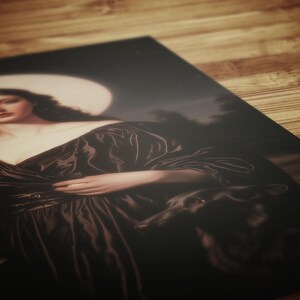 dark academia decor, greek goddess poster, greek mythology, dark romance, booknook decor, whimsigoth decor, ancient greek, divine feminine, hekate poster, hecate wall art, witchcore room decor, witch painting, dark aesthetic print