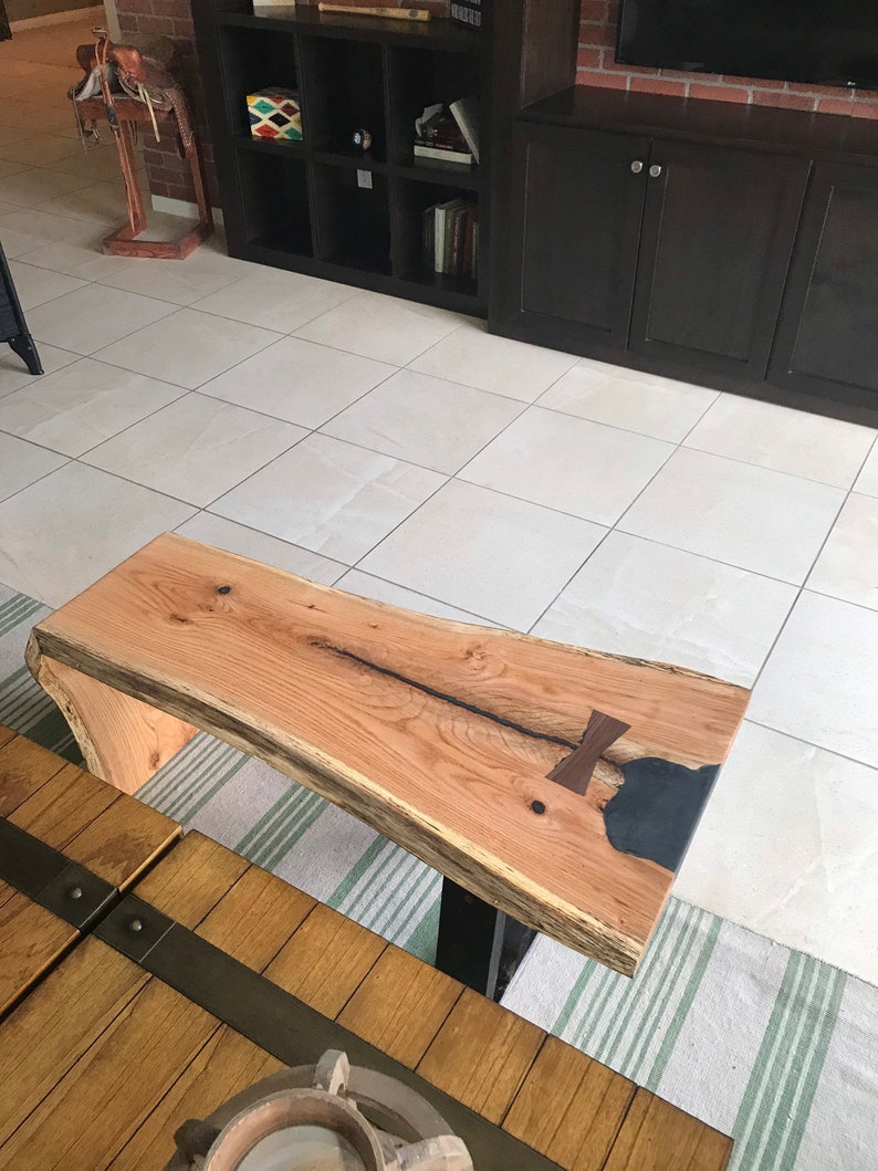 Waterfall Coffee Table/ottoman Etsy