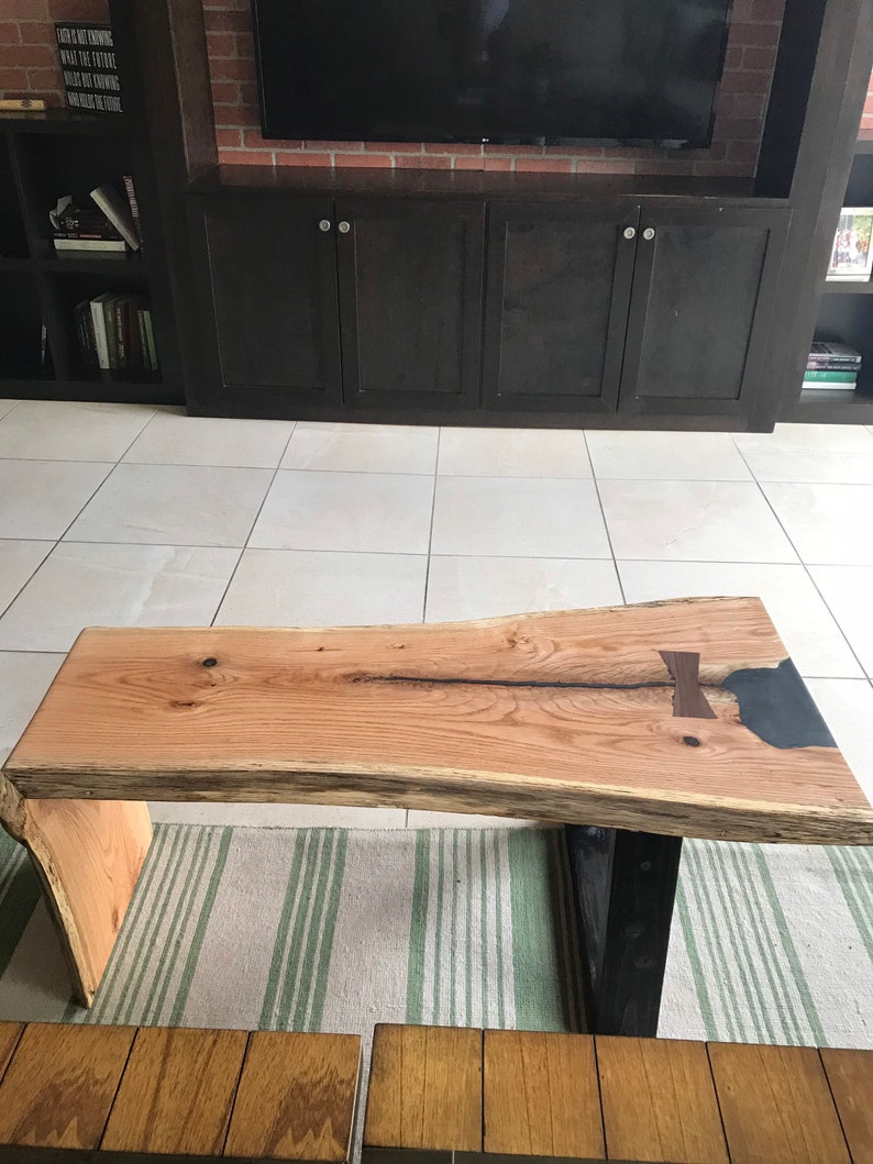 Waterfall Coffee Table/ottoman Etsy