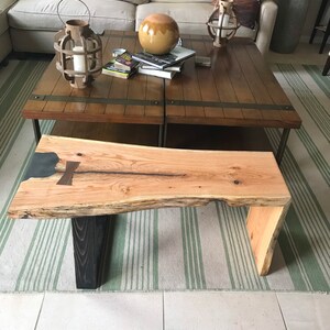 Waterfall Coffee Table/ottoman - Etsy