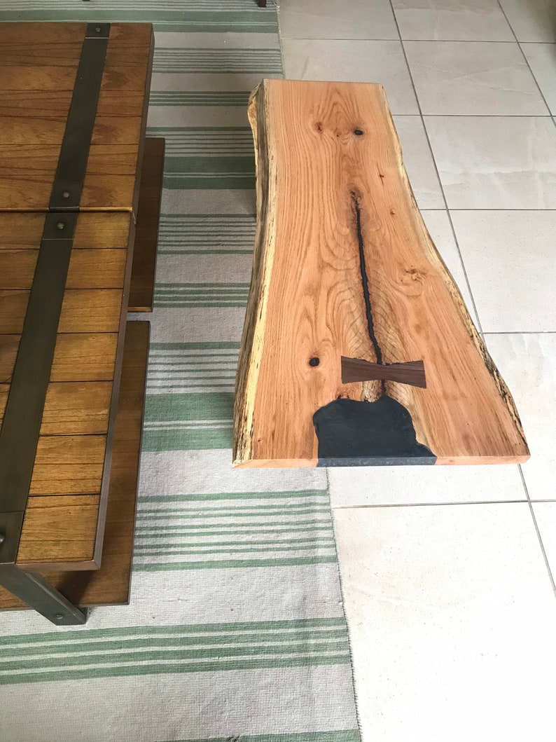 Waterfall Coffee Table/ottoman Etsy