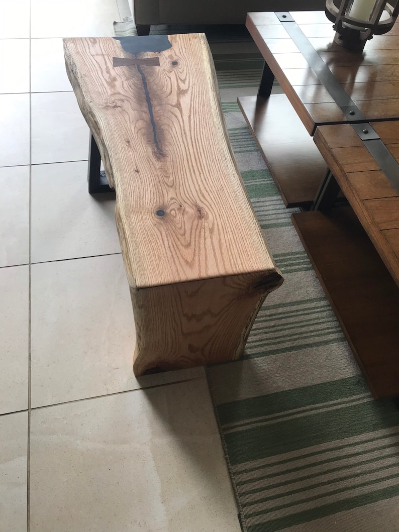 Waterfall Coffee Table/ottoman Etsy