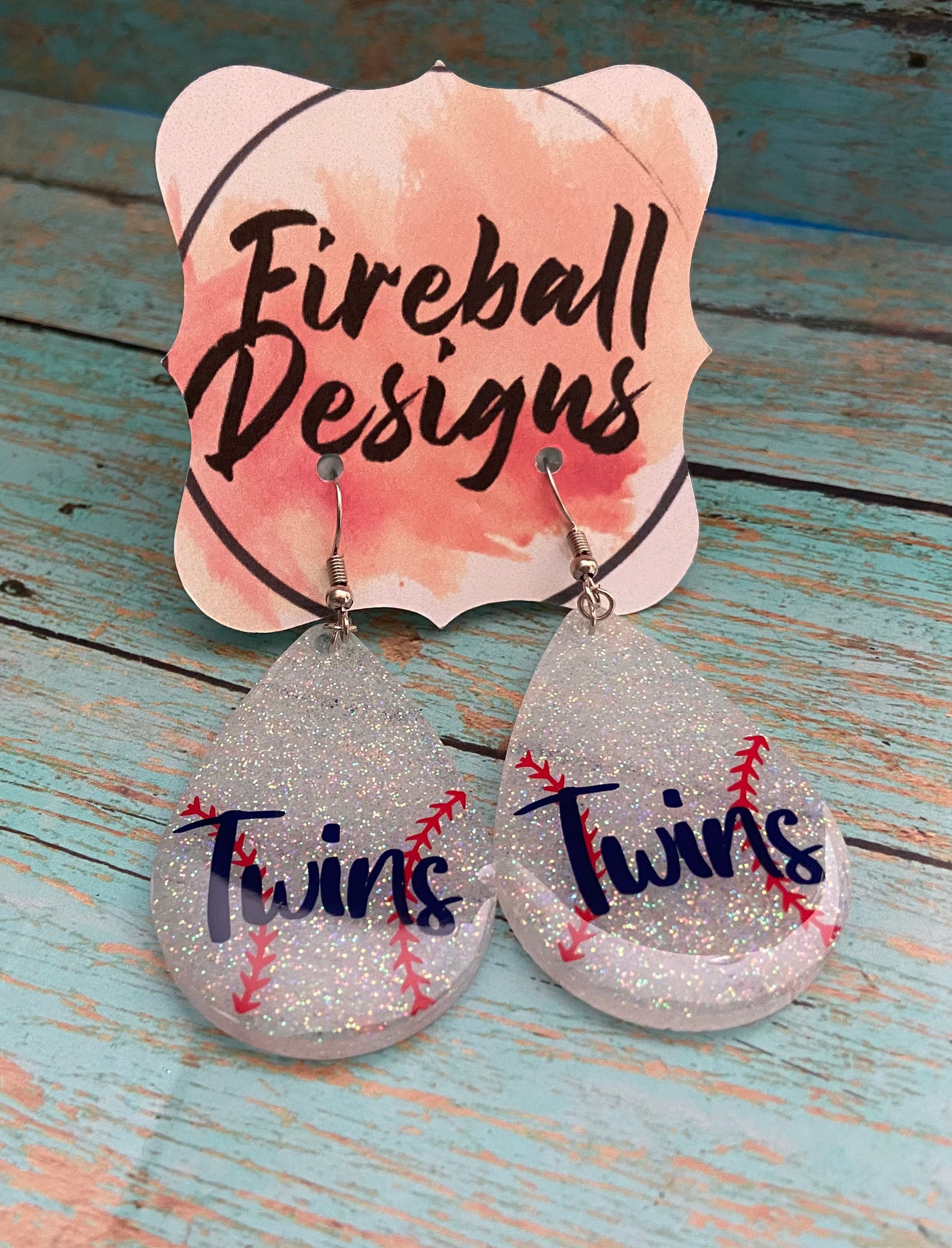 Baseball Earrings Etsy