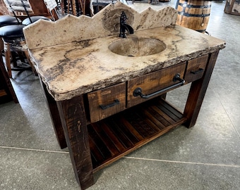 Concrete Top Vanity