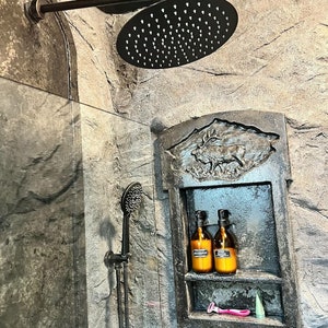 Concrete Shower Shelf