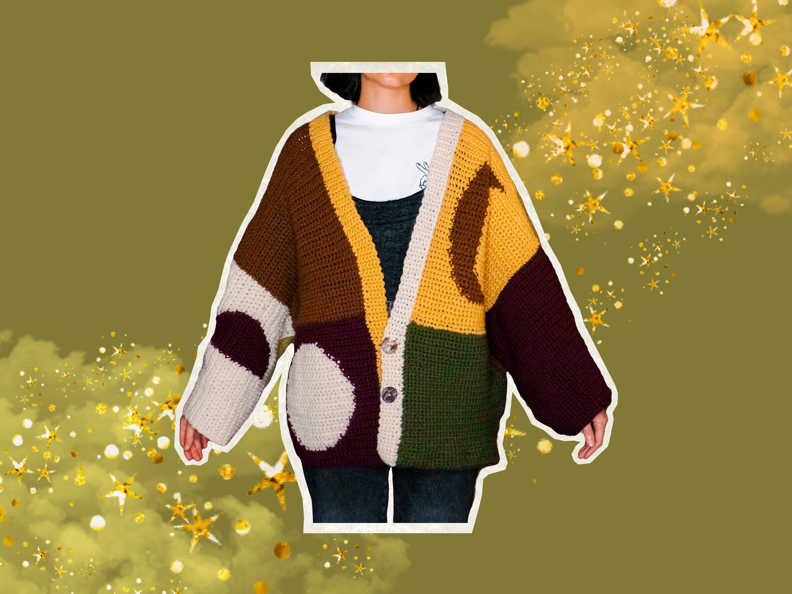 To The Moon Cardigan main image 0