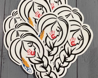 MMIWG Awareness Sticker