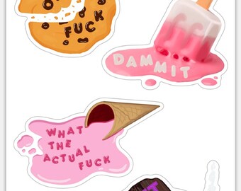 Bespattered Facade The F*cking Worst Sticker Sheet