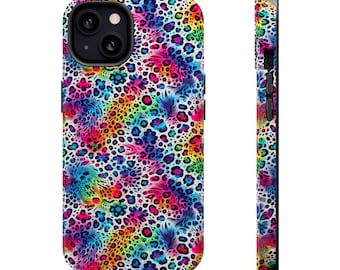 Bespattered Facade Bright Animal Print MagSafe Tough Case