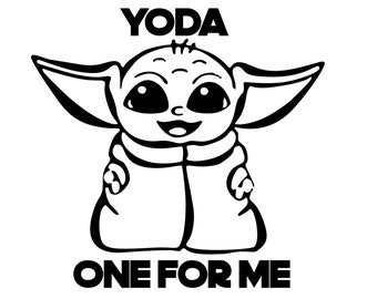Download Yoda One For Me Svg Etsy