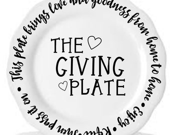 Giving Plate Svg Etsy
