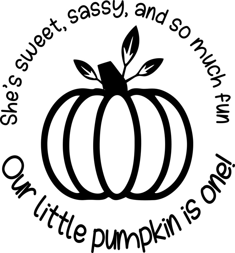 Download Pumpkin 1st Birthday SVG Pumpkin Birthday SVG Fall ...