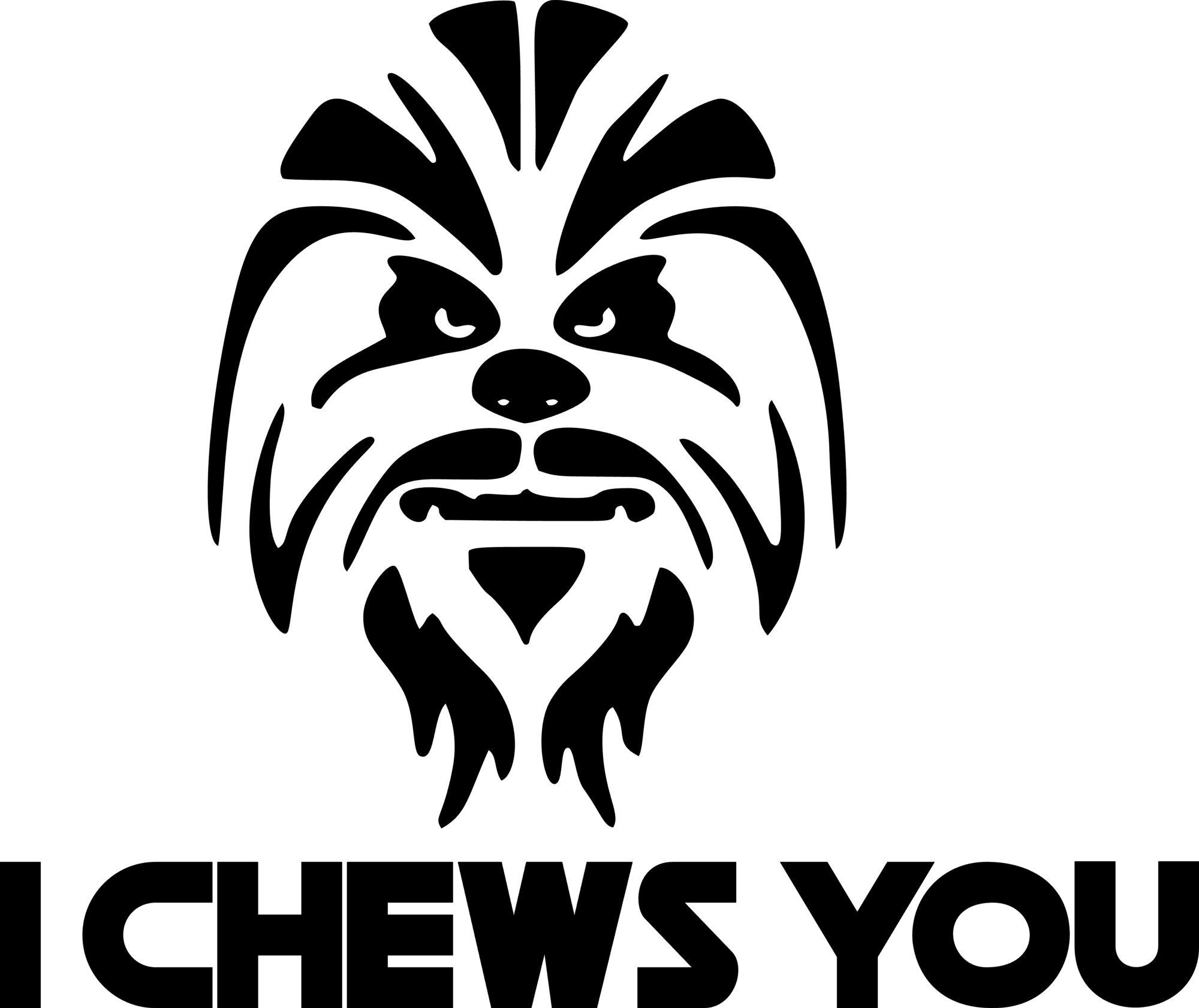 Download I Chews You SVG Chewbacca SVG Star Wars SVG Valentines Day | Etsy