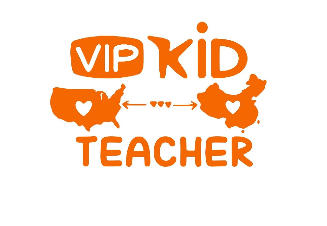 VIPKid Logo Teacher Digital SVG file | Etsy