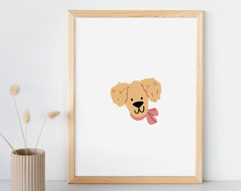 Digital Puppy Nursery Prints