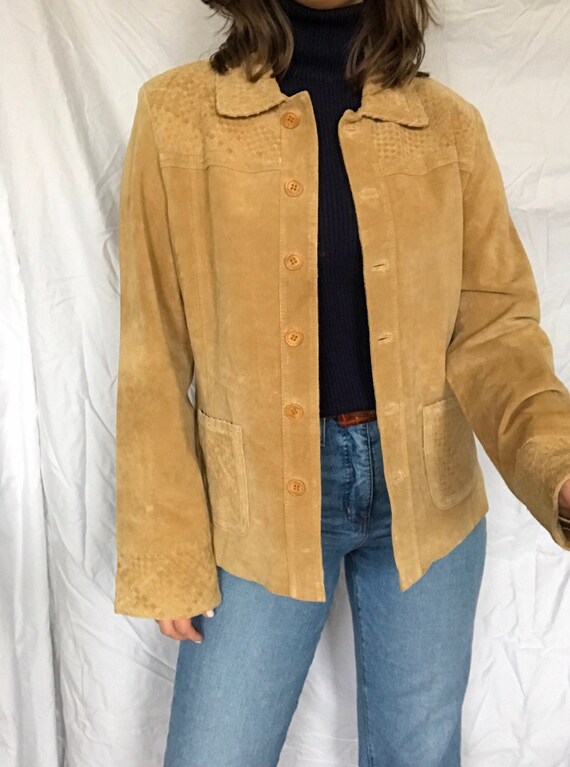 Vintage Roper Tan Leather Jacket