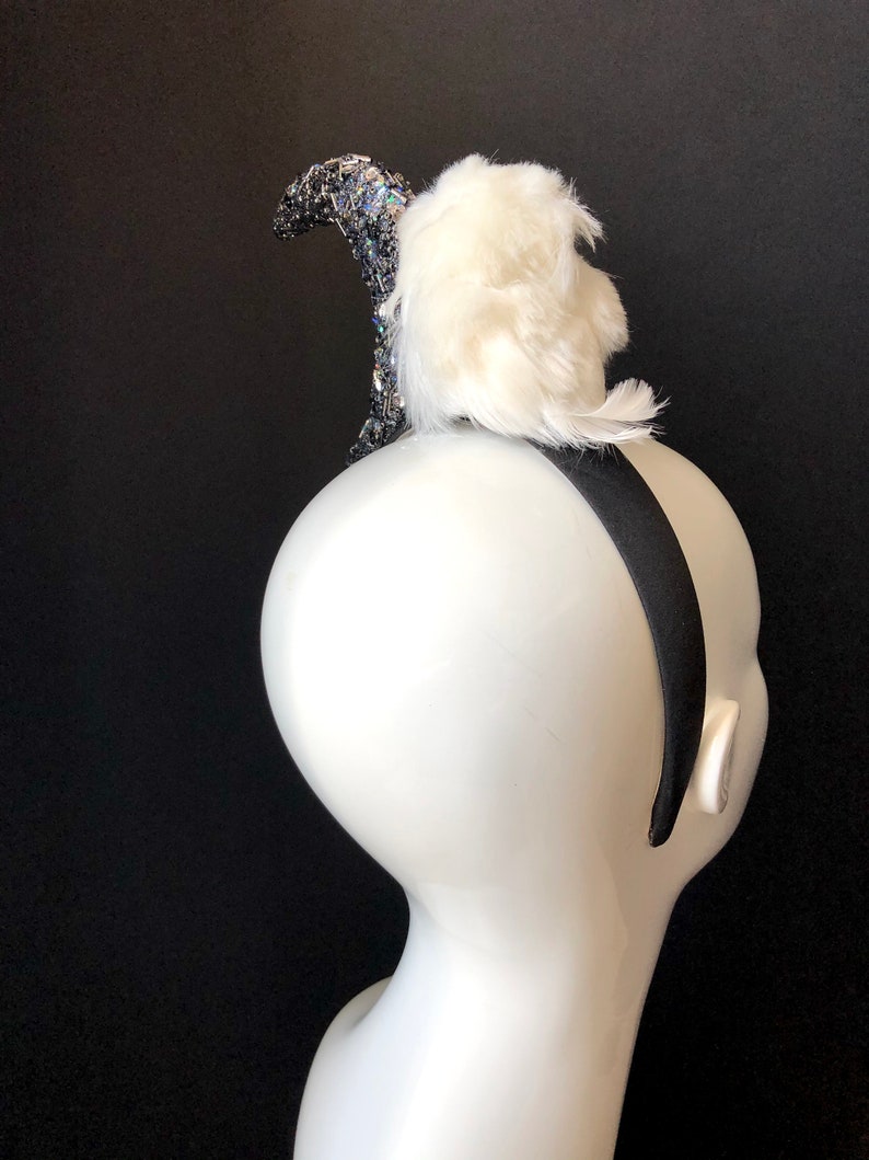 Fly Me to the Moon Headpiece