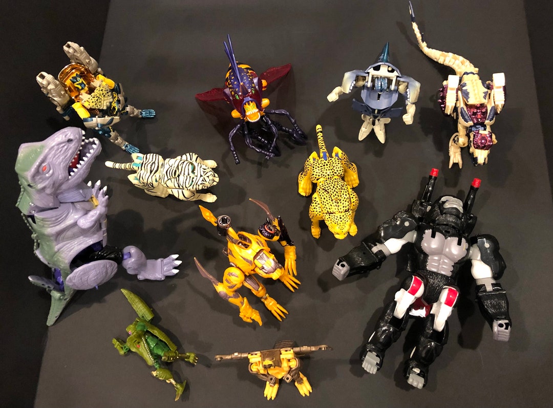 Transformers Beast Wars Action Figures Etsy
