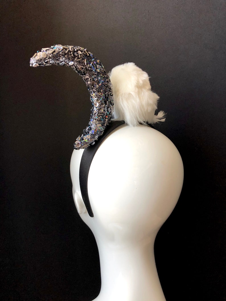 Fly Me to the Moon Headpiece
