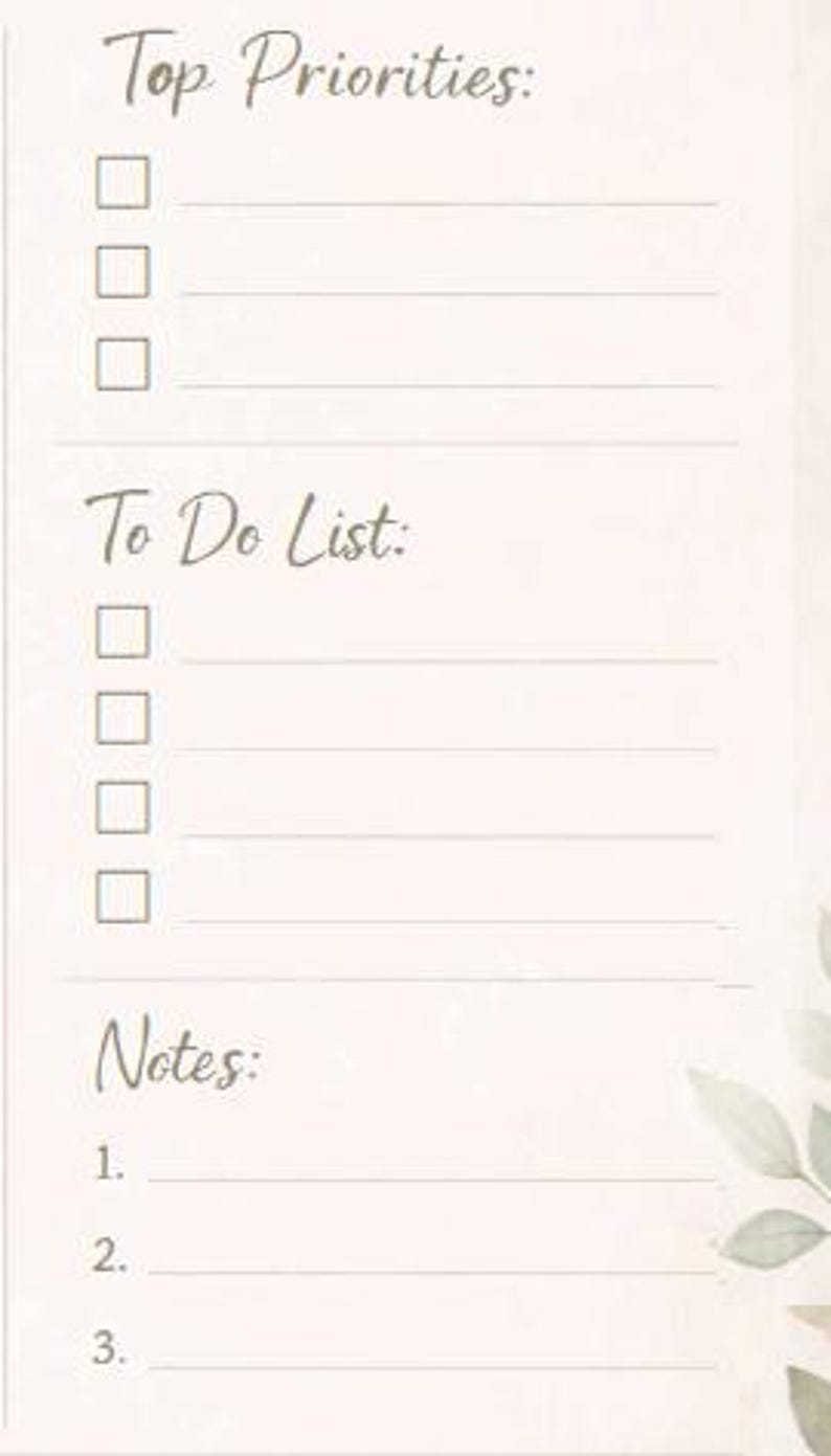 Printable Daily Planner | Hourly Schedule, Priorities, Gratitude ...