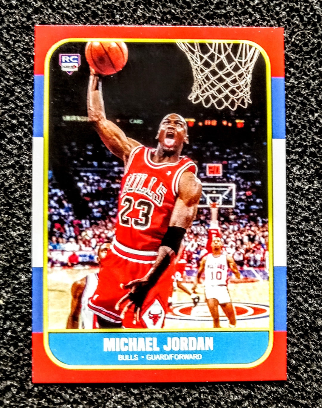 michael jordan bulls card