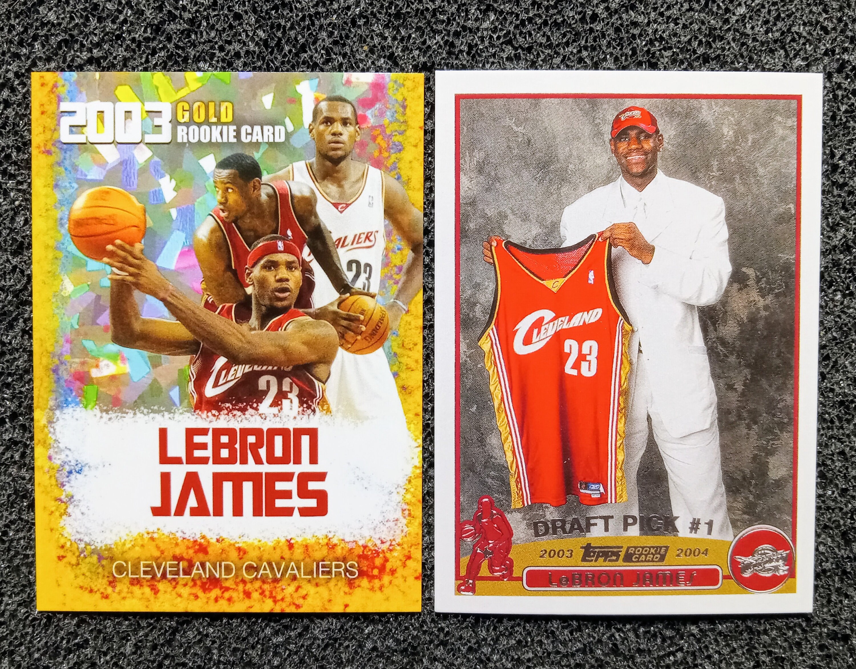 Lot Detail - 2003-2004 LeBron James Cleveland Cavaliers Rookie