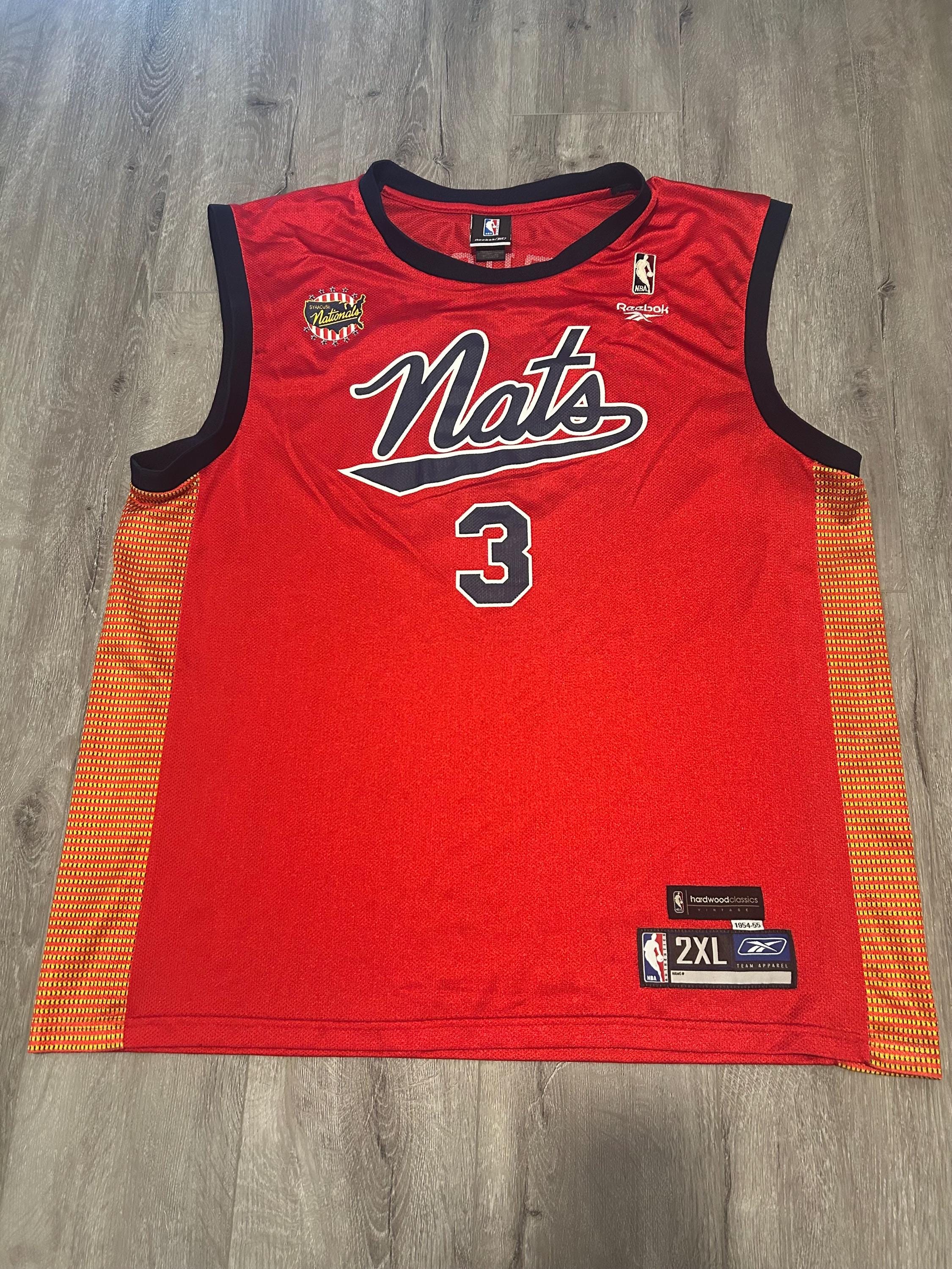 Allen Iverson Syracuse Nats Nationals Reebok Size 2XL XXL Jersey