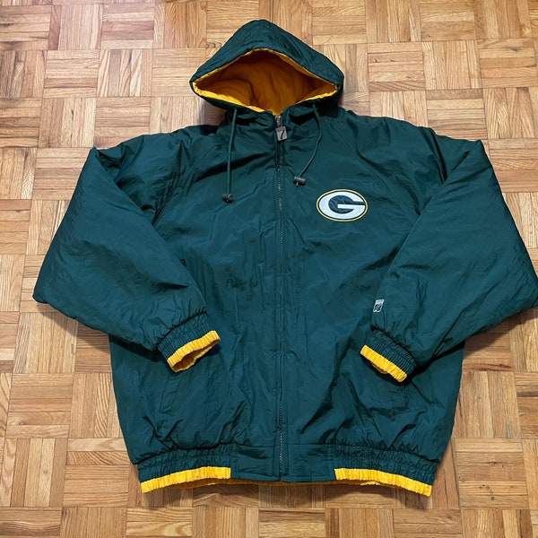 Green Bay Packers Logo 7 Size XL Full Zip Jacket