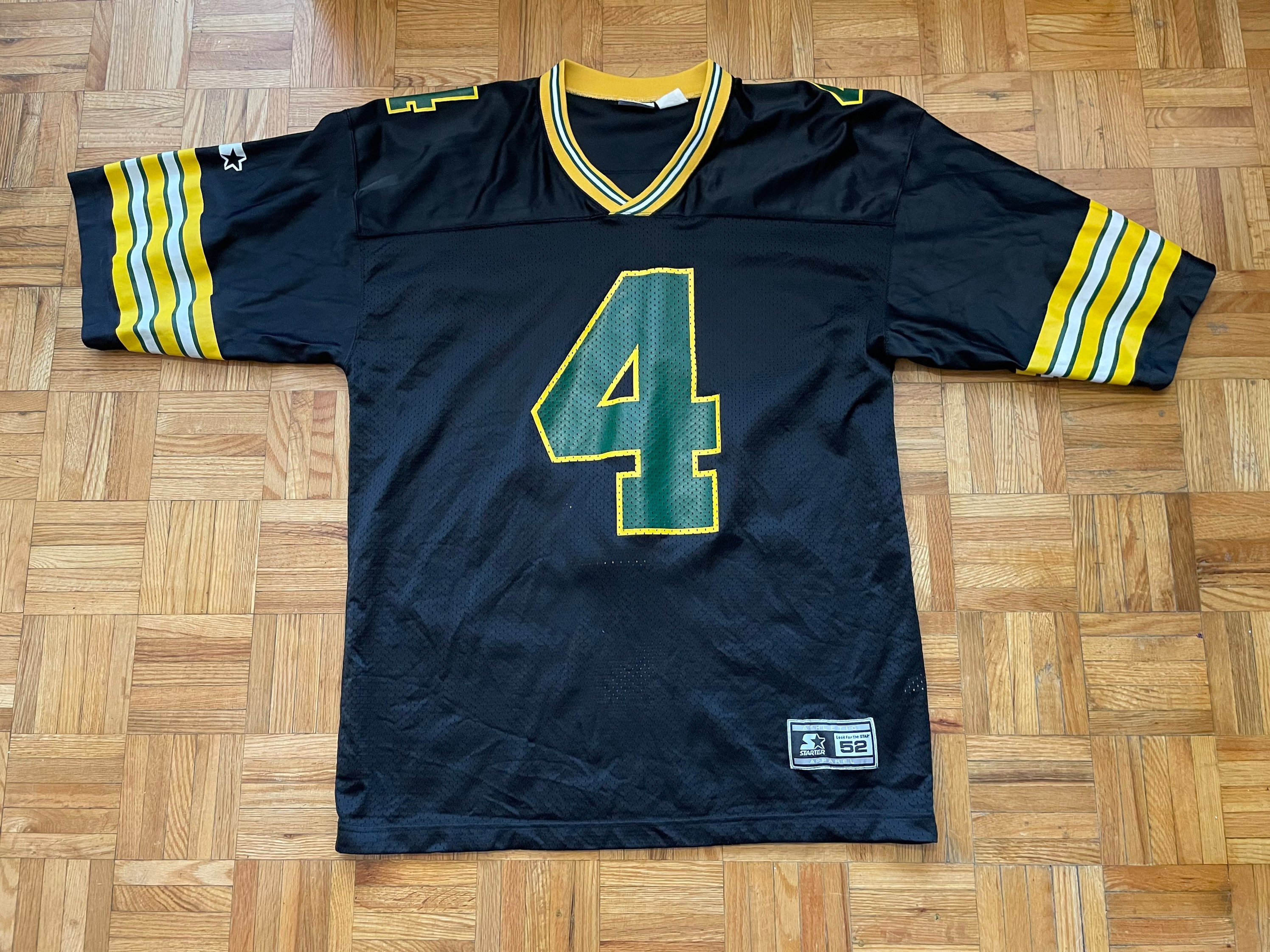 Green Bay Packers: Brett Favre 1996/97 Blackout Jersey (M/L