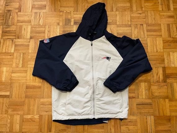 New England Patriots Reebok Size M Medium Full Zip Jacket Etsy