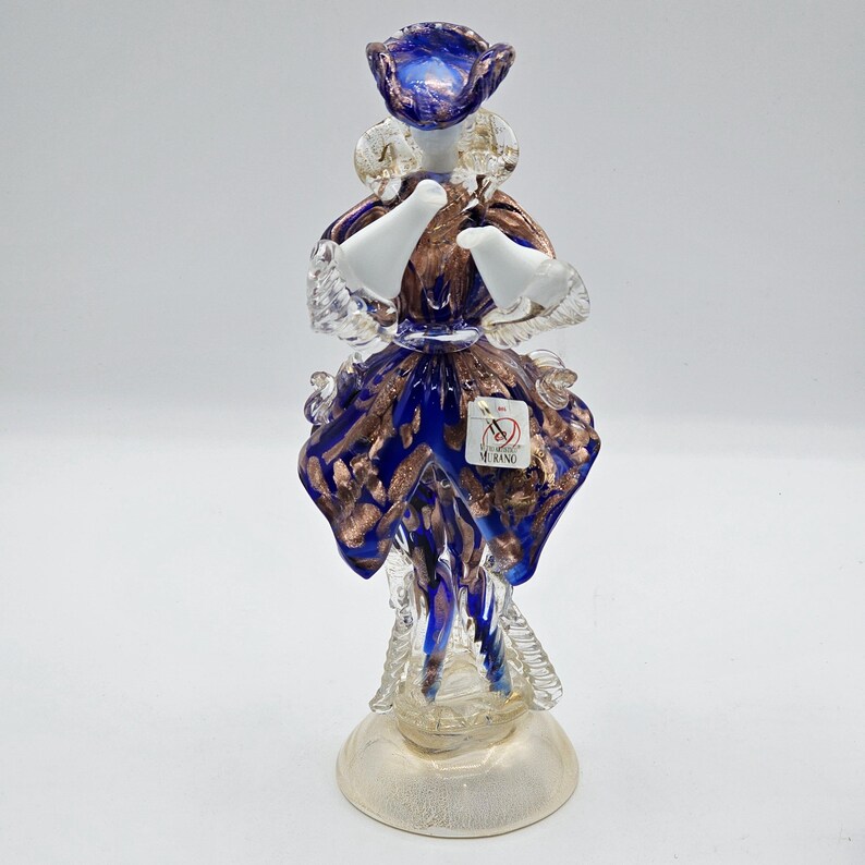 Danseuse Goldoni En Verre De Murano – Sculpture Vintage, Excellent état