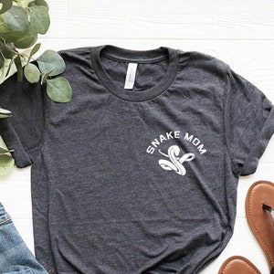 Snake Mom Shirt, Snake Shirt, Snake Lover Shirt, Gift For Snake Owner, Reptile Lover T-Shirt, Exotic Pet Owner Shirt