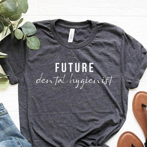Zukünftiger Mundhygieniker, Geschenk für Zahnärzte, ZahnmedizinStudent, Zahnhygiene-Studenten-Geschenk, weiches Unisex-T-Shirt