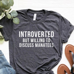 Manatees Shirt, Save the Manatees, Ocean Shirt, Ocean Lover Gifts, Ocean Conservation T-Shirt, Manatee Gifts