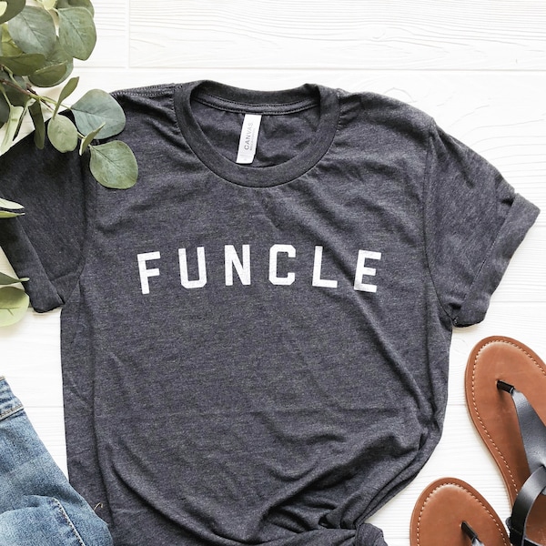 Funcle Shirt, Fun Uncle Tshirt, Gift For Uncle, Cool Uncle Shirt, Funny Uncle Shirt, Gift For Brother, Promoted To Uncle Shirt