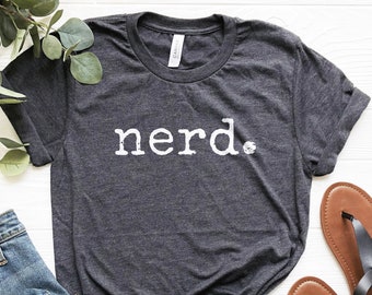 Nerd T-Shirt: Lustiges Geeky Leseratte