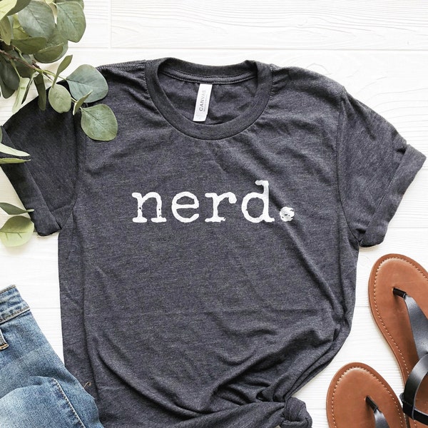 Nerd Shirt, cooles Geek Shirt, Bücherwurm Shirt, Mathe Nerd Geschenk, Lehrer für Wissenschaft Tshirt, Librerian Shirt, Buch Nerd Tshirt, gute Schüler Geschenke