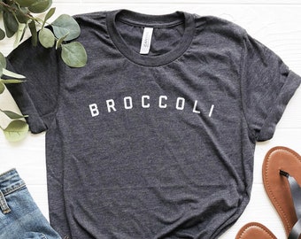 Broccoli Shirt: Funny Vegan Unisex T-shirt