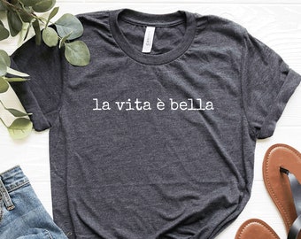 Italian Shirt, Italy Gifts, Italy Travel Shirt, Italian Saying Tee, Italian Teacher Gift, Italian Quote Shirt, Italy Trip Gifts, Italy Shirt