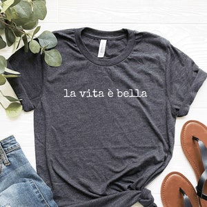 Italian Shirt, Italy Gifts, Italy Travel Shirt, Italian Saying Tee, Italian Teacher Gift, Italian Quote Shirt, Italy Trip Gifts, Italy Shirt image 1