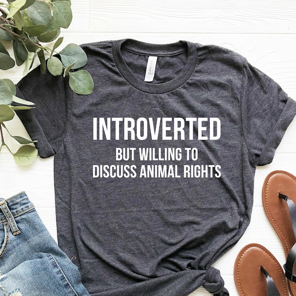Animal Rights Shirt - Etsy