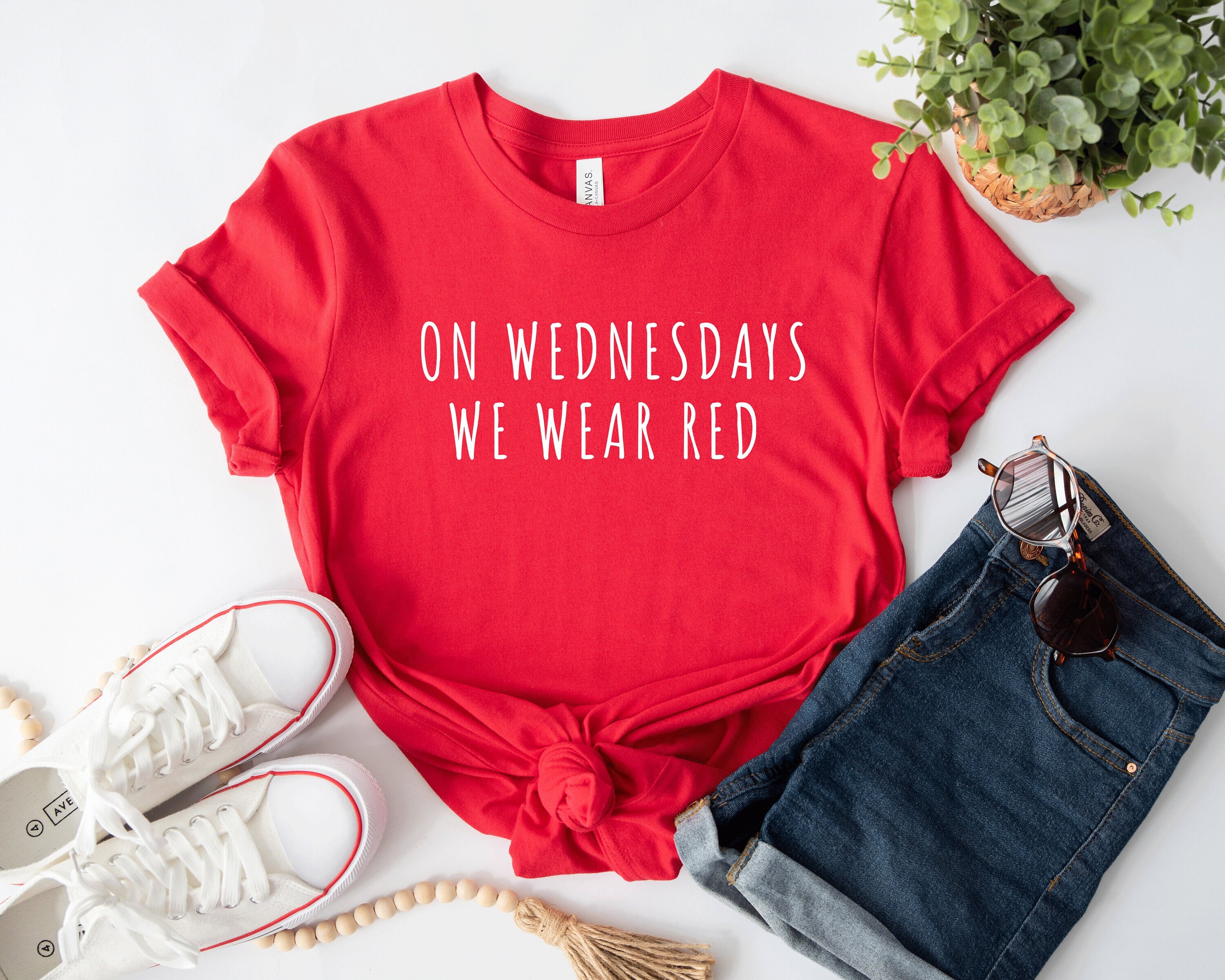 On Wednesdays We Wear Red Tee Red For Ed On Wednesdays We Wear Red Tee Red For Ed