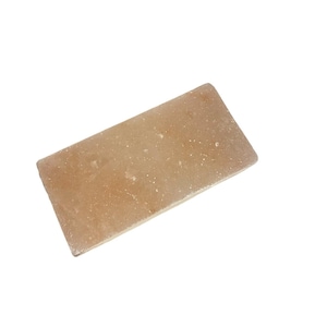 Salt stone High quality workmanship for BBQ grill and oven suitable meat fish vegetables and much more Stone approx. 20x10x2.5