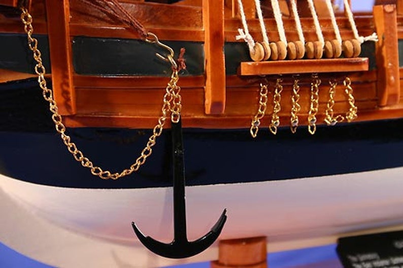 Ship Sailboat Wooden Boat Pirate Ship Gothenburg Decoration Hand Made